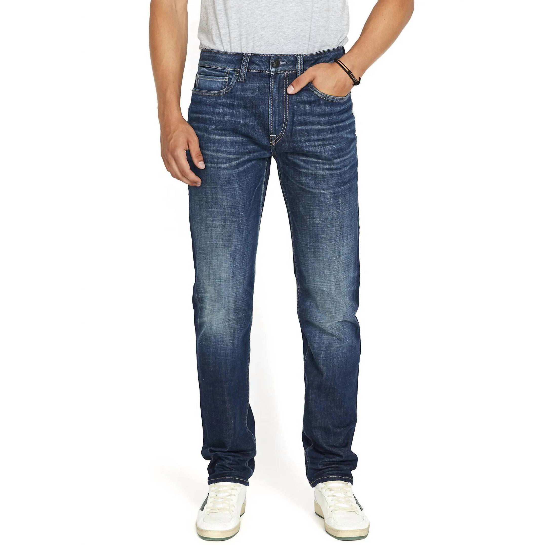 New Buffalo David Bitton Relaxed Fit Tapered Ben Jean In Blue